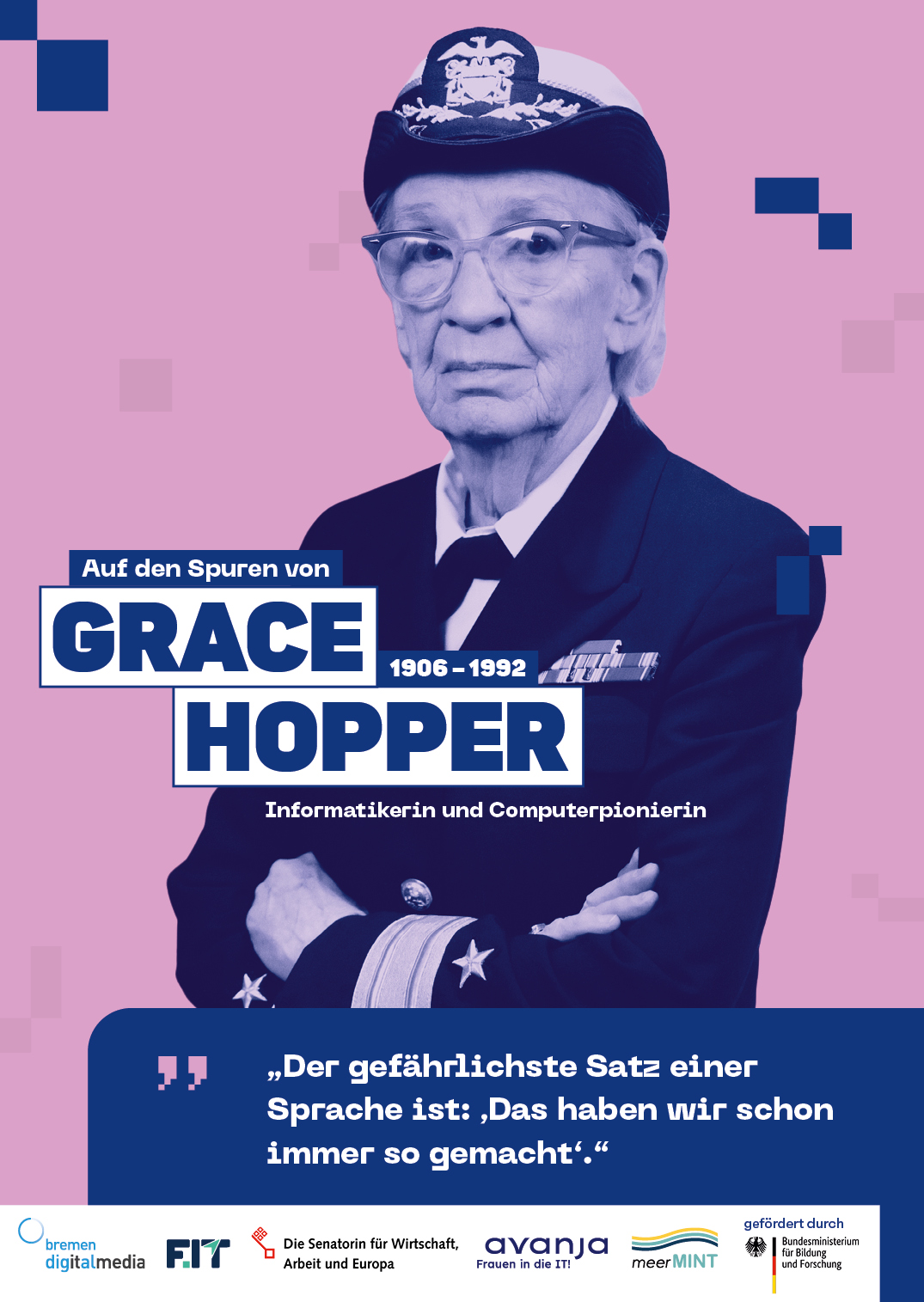 Portrait Grace Hopper