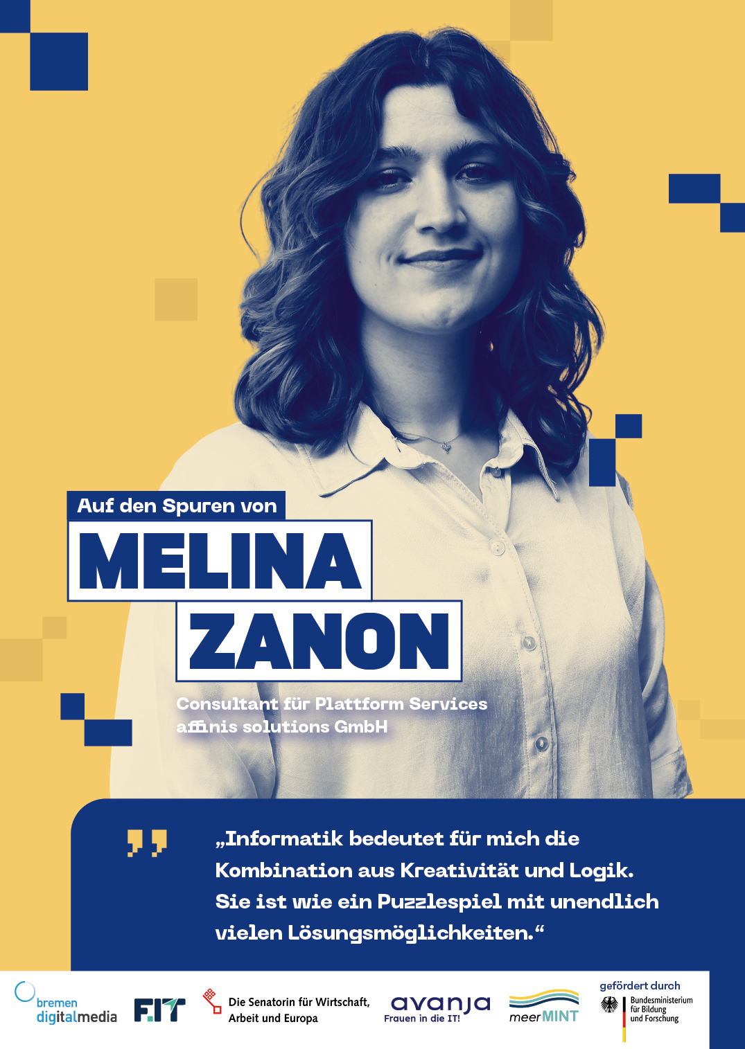 Portrait Melina Zanon (affinis AG)